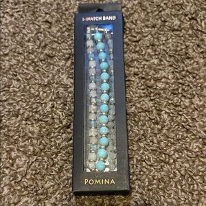 Pomina Turquoise Beaded Watch Band